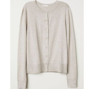 NWT H&M fine knit button down cardigan